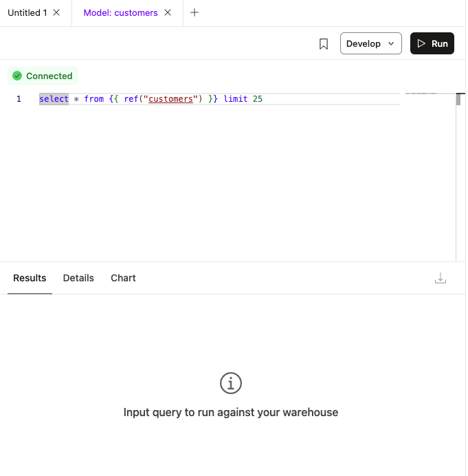 Open query Open query